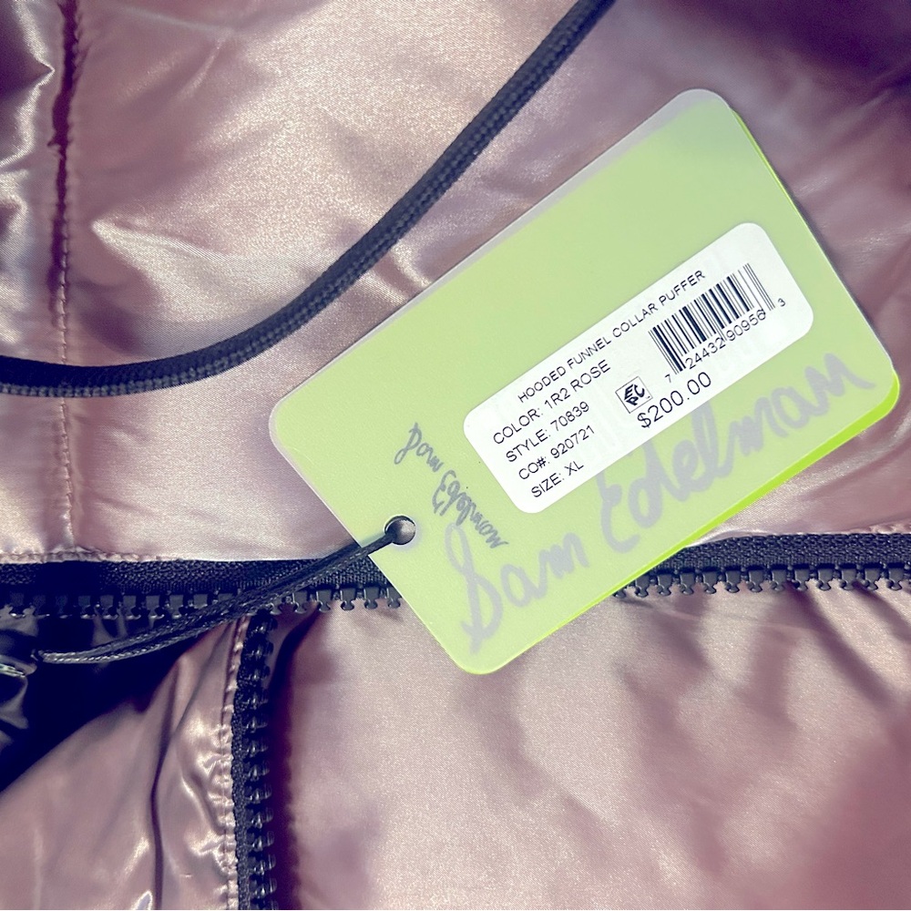 Sam Edelman Hooded Funnel Collar Puffer